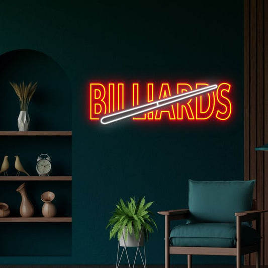 BILLIARDS NEON SIGN