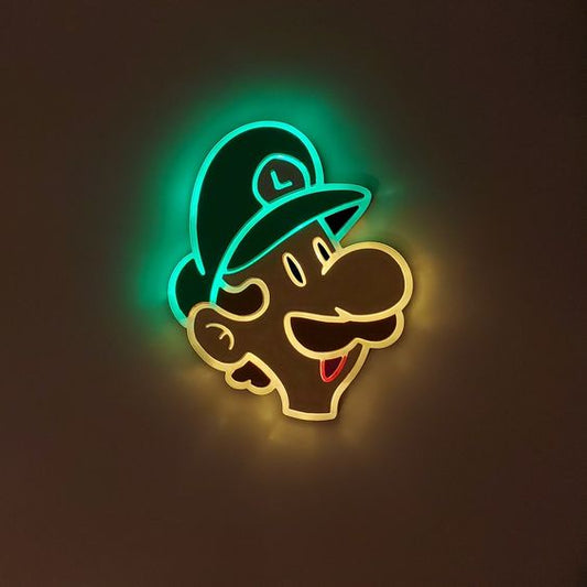 LUIGI NEON SIGN NEON SIGN