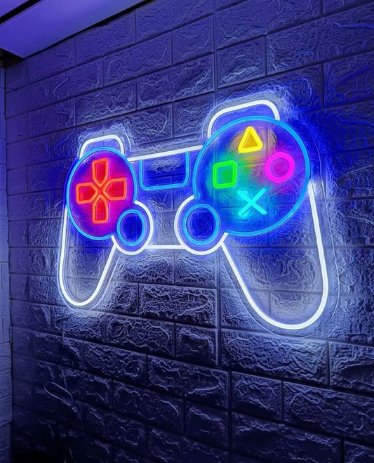 PLAYSTATION REMOTE NEON SIGN NEON SIGN